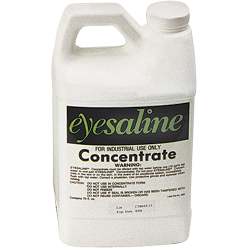 Solution ophtalmique concentr&eacute;e Eyesaline, 70 oz Action Paper