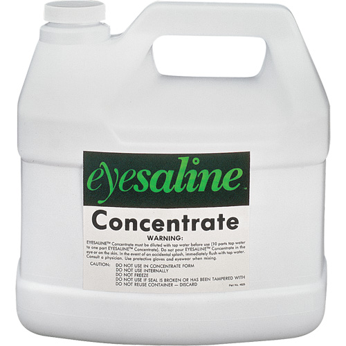 Solution ophtalmique concentr&eacute;e Fendall Eyesaline, 180 oz Action Paper