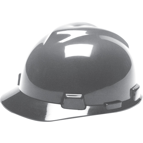 Casques de protection V-Gard - Suspensions Fas-Trac, R&eacute;pond aux normes CSA type 1, Suspension Rochet, Non ventil&eacute; Action Paper
