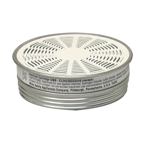 Cartouches pour respirateurs Comfo, Cartouche gaz/vapeur, Gaz acide Action Paper