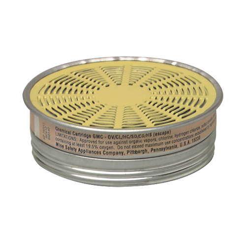 Comfo&reg; Respirator Cartridges, Gas/Vapour Cartridge, Organic Vapour/Acid Gas Action Paper