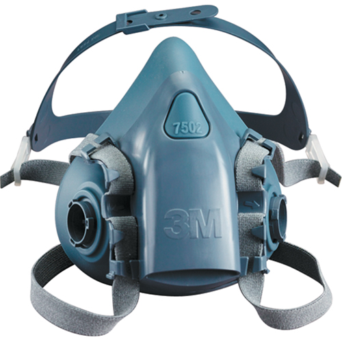 7500 Series Reusable Half Facepiece Respirator, Silicone, Small Action Paper