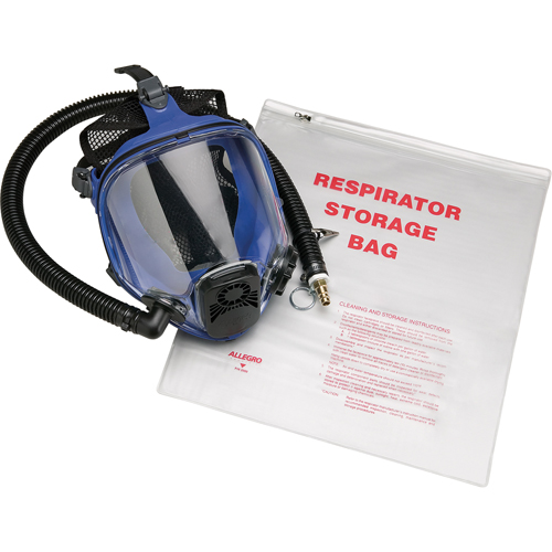 Respirator Storage Bag Action Paper