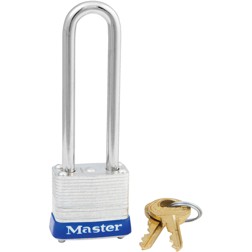 Cadenas, Argent, Cl&eacute;s identiques, Acier lamin&eacute;, Largeur de 1-1/8" Action Paper