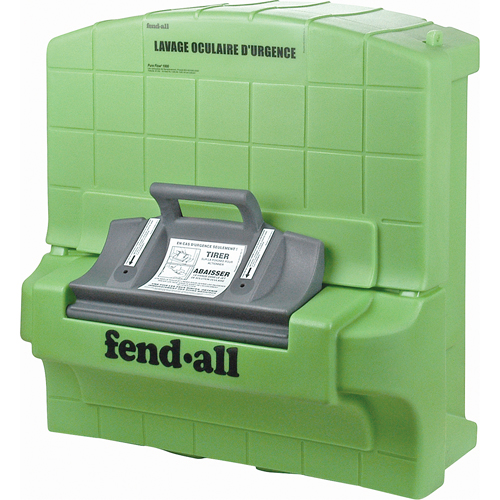 French Instructions for Fendall Pure Flow 1000&reg; Eyewash Station, Gravity-Fed, 7 gal. Capacity, Meets ANSI Z358.1 Action Paper