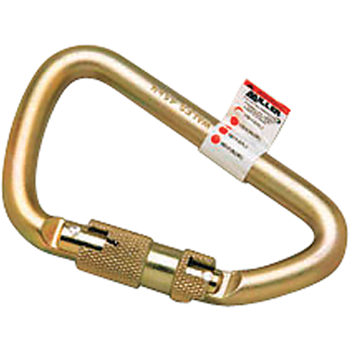 Miller&reg; Carabiners, Steel, 400 lbs Capacity Action Paper