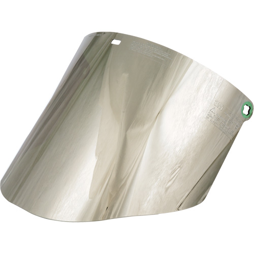 &eacute;cran facial moul&eacute;, Polycarbonate, Teinte Vert Action Paper