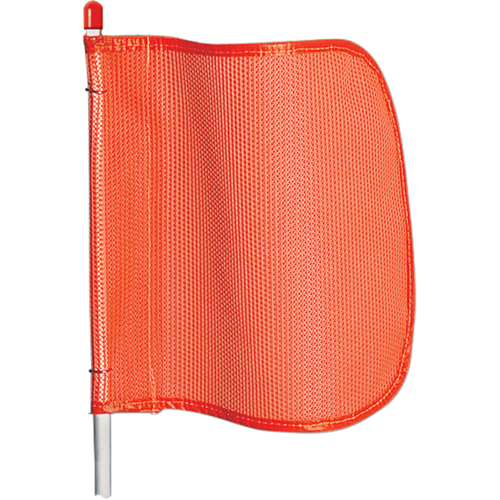 Tiges d'avertissement pour usage g&eacute;n&eacute;ral, Fixation Filet&eacute;, Hauteur 5', Orange Action Paper