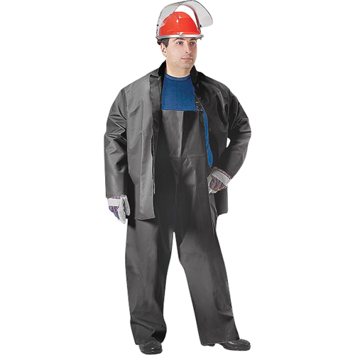 Veste imperm&eacute;able SBR Vulcan, Caoutchouc, 4T-Grand, Noir Action Paper