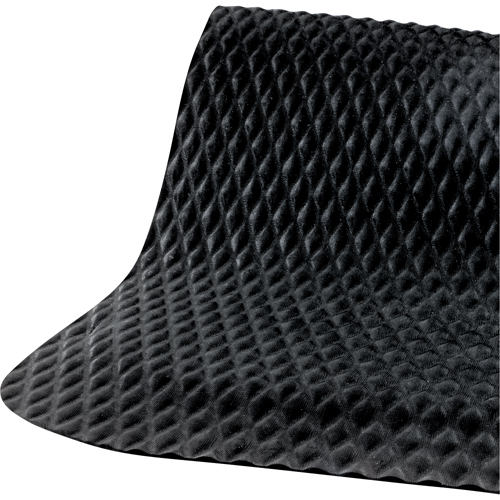 Hog Heaven No. 422 Mats, Diamond, 3' x 5' x 7/8", Black, Nitrile Action Paper