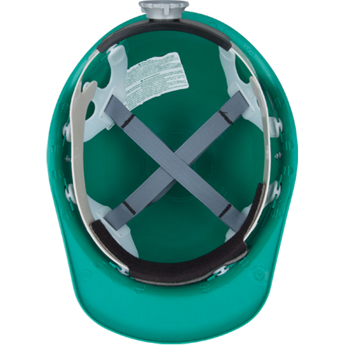 Fibre-Metal&reg; Roughneck P2 Cap-Style Hardhat with Heat Resistant Shell, Meets CSA Type 1, Ratchet Suspension, Non-Vented Action Paper