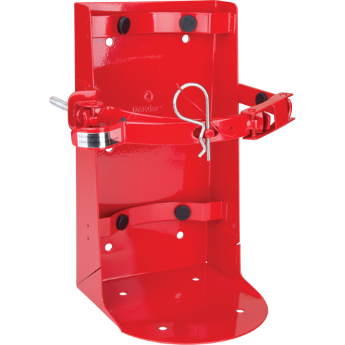 Vehicle Bracket For Fire Extinguishers, Fits 20 lbs. Action Paper