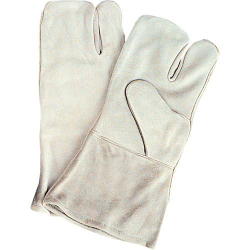 Gants de soudeur d'usage standard, Cuir de vache refendu, Taille Grand Action Paper