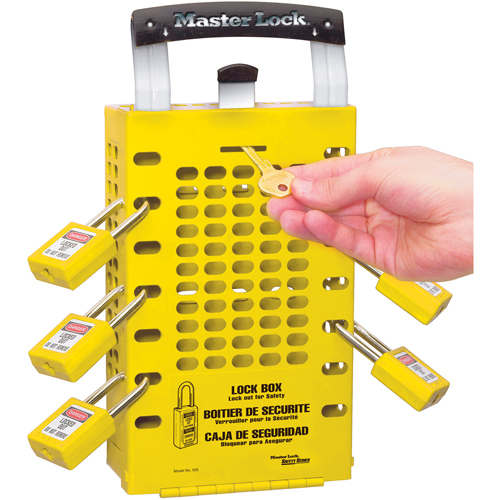 Bo&agrave;tes de verrouillage Latch Tight, Jaune Action Paper