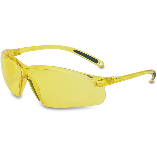 Lunettes de s&eacute;curit&eacute; Uvex s&eacute;rie A700, Lentille Ambr&eacute;e, Anti-&eacute;gratignures, R&eacute;pond ou surpasse la norme CSA Z94.3 Action Paper