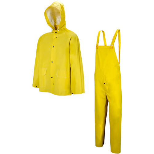 Tornado Economy Suit, PVC, 5X-Large, Yellow Action Paper