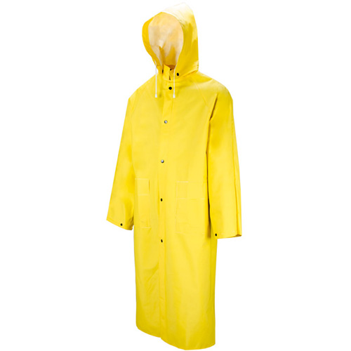 Tornado Long Coat, PVC, 5X-Large, Yellow Action Paper