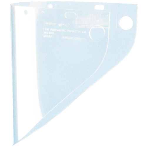 Fibre-Metal&reg; High Performance&reg; Faceshield, Propionate, Clear Tint Action Paper