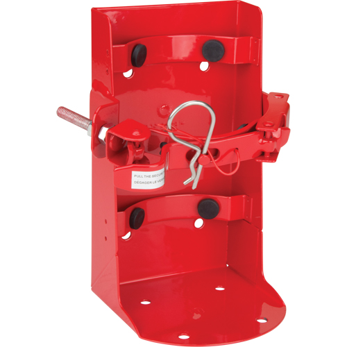Vehicle Bracket For Fire Extinguishers, Fits 5 lbs. Action Paper