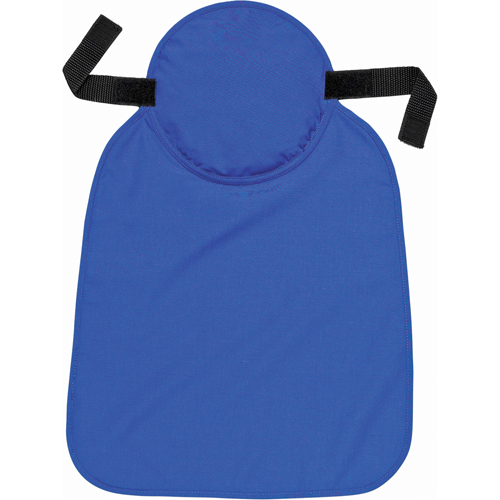 Chill-Its&reg; 6717 Cooling Hard Hat Pad + Shade, Blue Action Paper