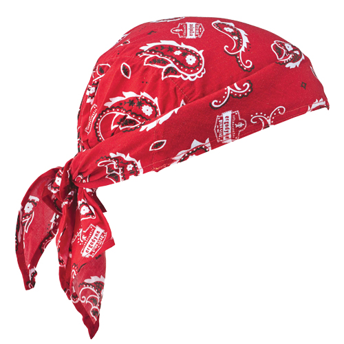 Chill-Its&reg; 6710 Cooling Triangle Hats, Red Action Paper