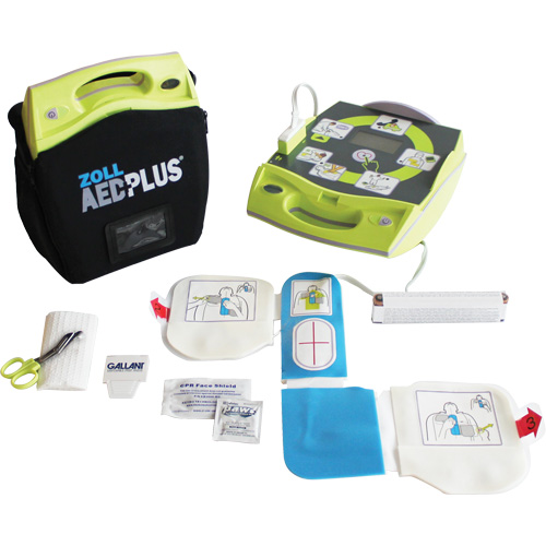 D&eacute;fibrillateur AED Plus, Semi-automatique, Anglais, Classe 4 Action Paper