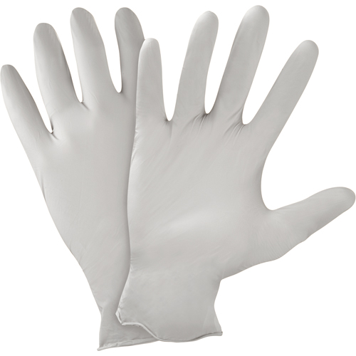 KleenGuard G10 Gloves, X-Large, Nitrile, 3.5-mil, Powder-Free, Grey Action Paper