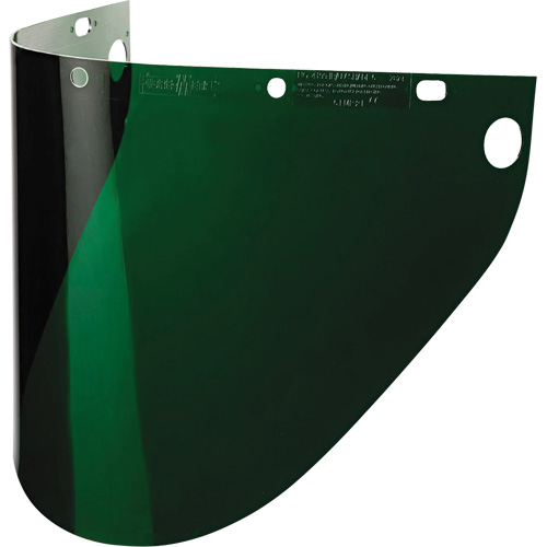 Fibre-Metal&reg; High Performance&reg; Faceshields, Propionate, IR 5.0 Tint Action Paper