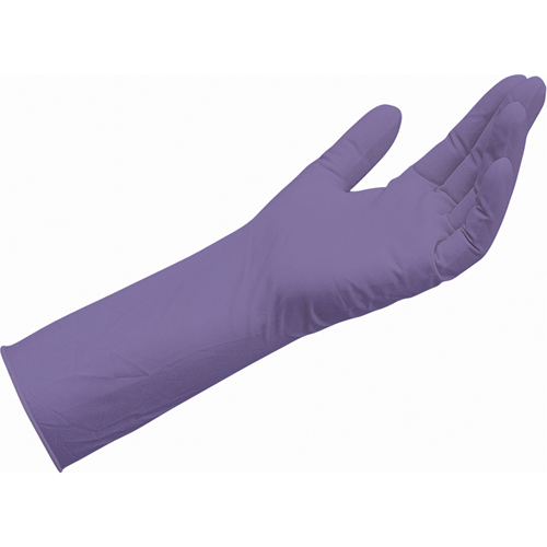 Gants en polym&egrave;re triple couche Trilites Clean Process, Moyen, Latex/N&eacute;opr&egrave;ne/Nitrile, 6 mils, Sans poudre, Mauve Action Paper