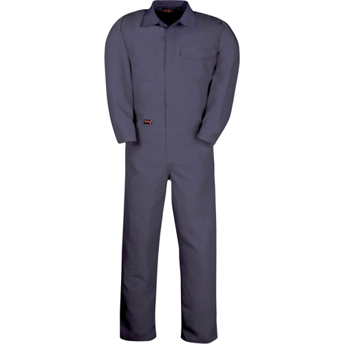 Nomex&reg; IIIa 6 oz. Work Coveralls, Size 38, Navy Blue Action Paper