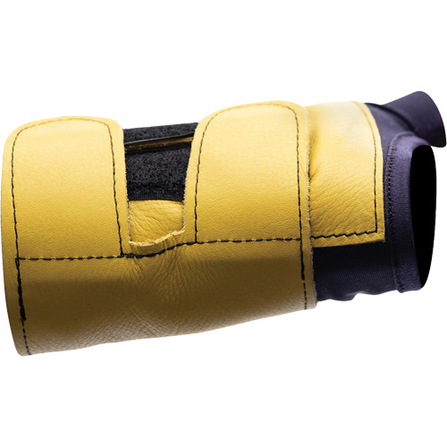 Wrist Supports, Leather/Lycra&reg;/Nylon, Left Hand, Small Action Paper