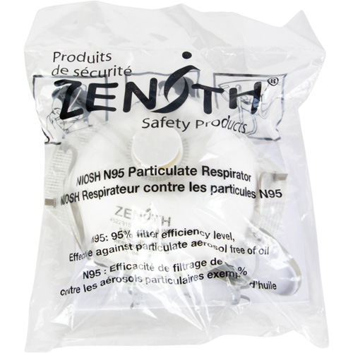 Particulate Respirator - Vend Pack, N95, NIOSH Certified, Medium/Large Action Paper