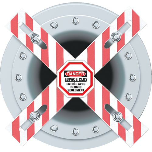 Barri&egrave;re Danger Man-Way Cross Action Paper