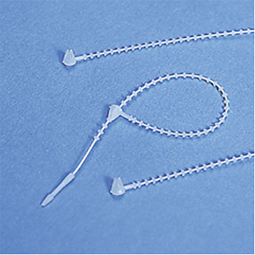 Beaded Nylon Ties Action Paper