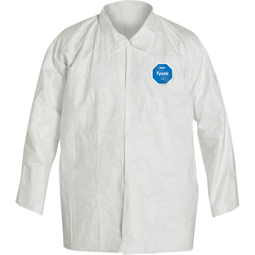 Shirt, Tyvek&reg; 400, 2X-Large, White Action Paper