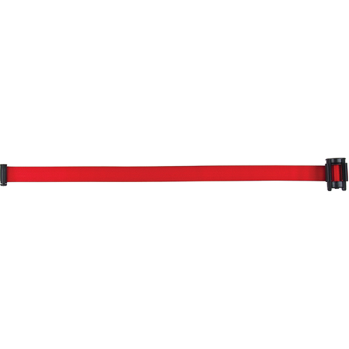 Tape Cassette for Build-Your-Own Crowd Control Barriers, 12', Red Tape Action Paper