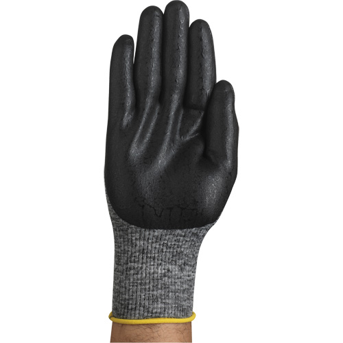 Gants Hyflex 11-801, 7/Petit, R&ecirc;vetement Mousse de nitrile, Calibre 15, Enveloppe en Nylon Action Paper