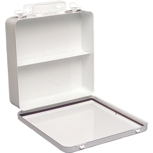 Metal First Aid Kit Container Action Paper