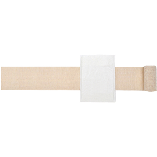 Compress Bandages, Crepe Tails, Cut to Size L x 4-1/2" W Action Paper