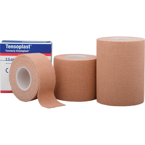 Tensoplast&reg; Fabric Elastic Tape, Class 1, 15' L x 3" W Action Paper