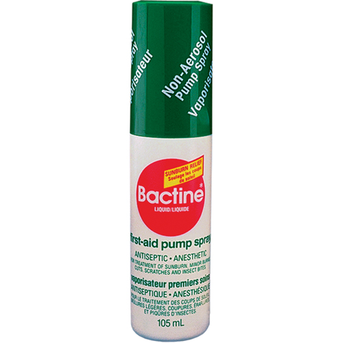 Traitement de premiers soins Bactine, Liquide Action Paper