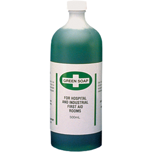 Green Soap, Liquid, Antiseptic Action Paper