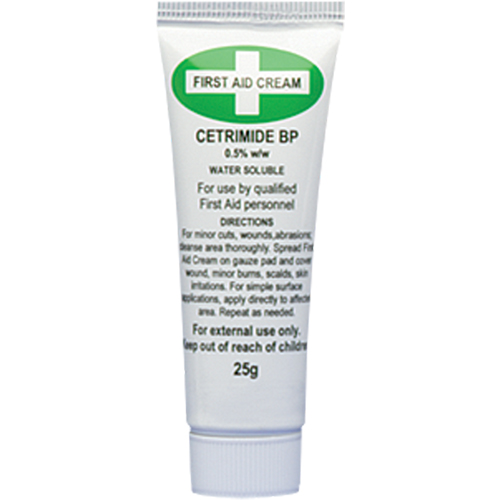 Safecross&reg; First Aid & Burn Cream, Cream Action Paper