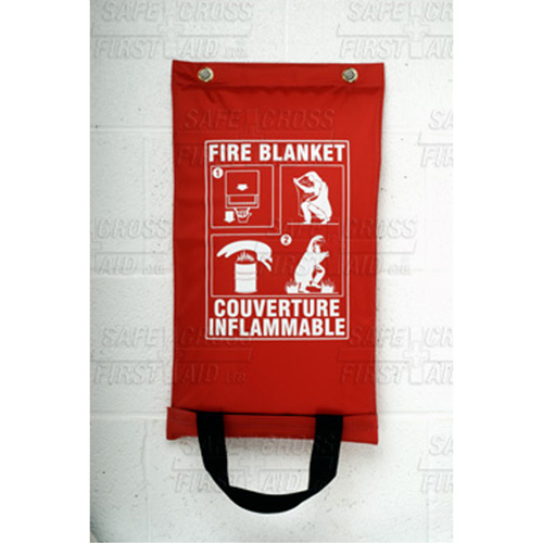 Fire Blanket, Fibreglass, 72"L x 59"W Action Paper