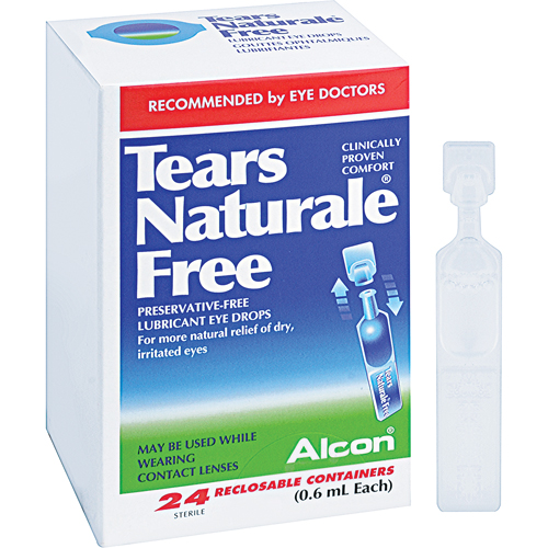 Tears Naturale&reg; Free Eye Drops Action Paper