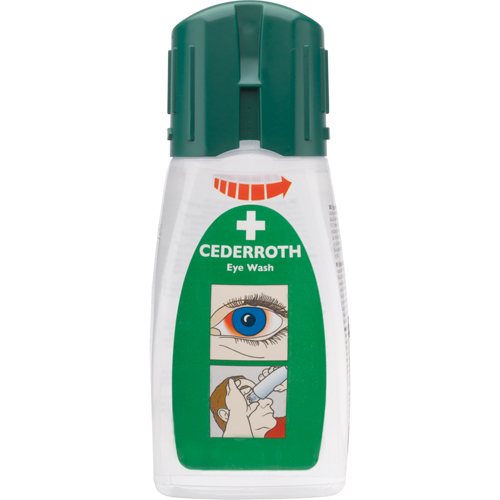 Solution ophtalmique Cederroth, Bouteille Plein, 235 ml Action Paper