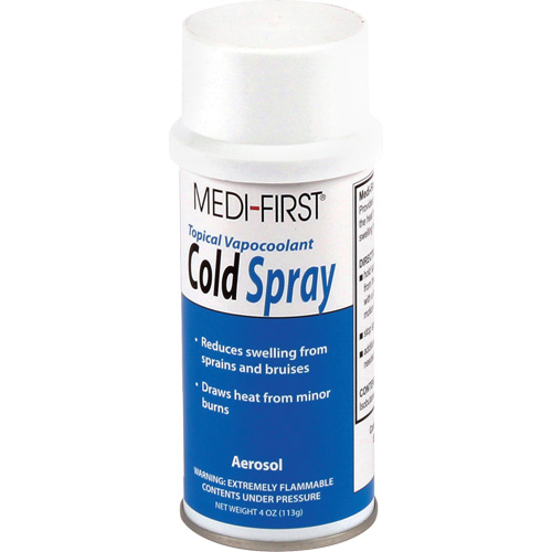Vaporisateur froid Medi-First, Liquide Action Paper