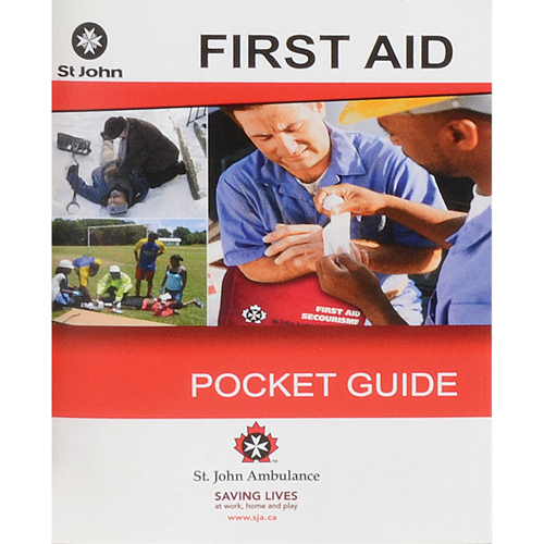 Guides de premier soins de l'ambulance Saint-Jean Action Paper
