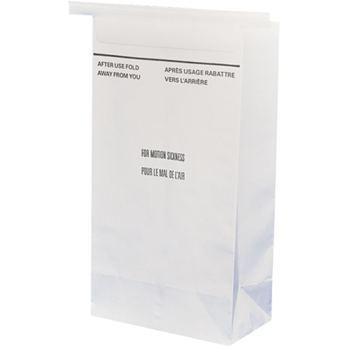 Emesis Bags For Motion Discomfort Action Paper