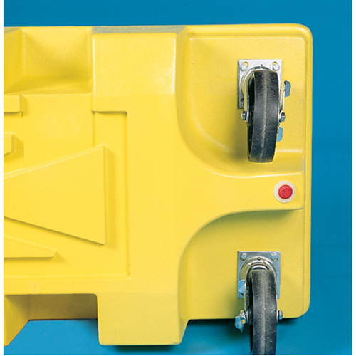 Poly-Spillcart Cart, 66.5" L x 29" W x 43.9" H, 57 US gal. Spill Cap. Action Paper